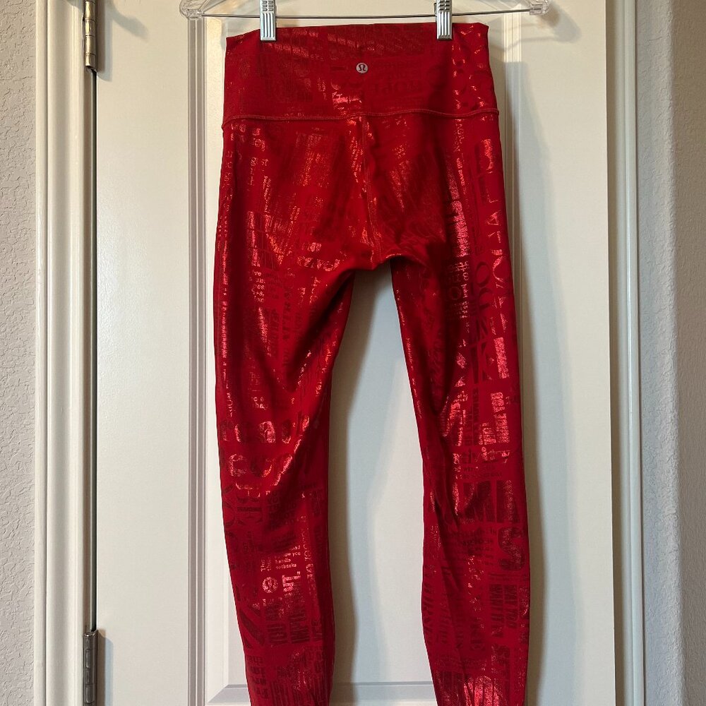 Lululemon Wunder Under Limited Edition Leggings